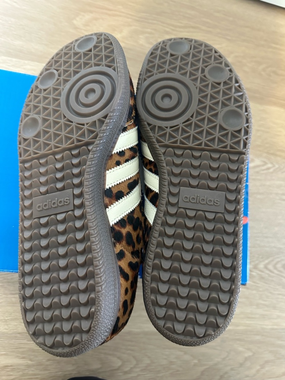Adidas Women’s Samba OG in Leopard with Red Laces - Picture 6 of 6